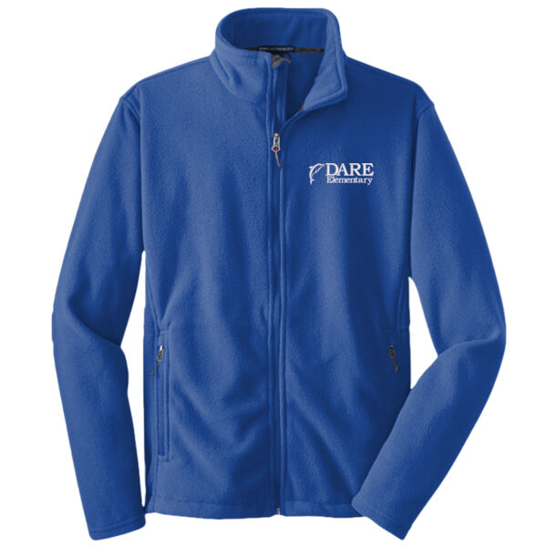 Youth Port Authority Value Fleece Jacket with Dare Embroidery - Youth Value Fleece Jacket Thumbnail